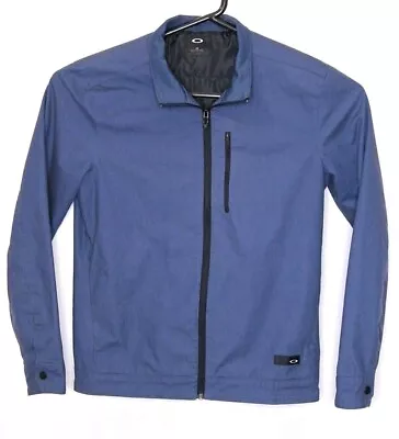 Oakley Full Zip Light Insulated Golf Jacket Blue Men's Small • $24.99