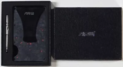 ARW Minimalist RFID-blocking Carbon Fiber Wallet - NEW In Box • $21.95