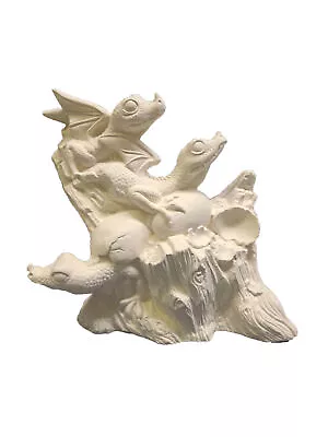 Driftwood Dragon Hatchlings Ceramic Bisque Ready To Paint • $33.34