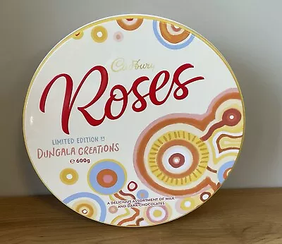 CADBURY ROSES Tin Limited Edition Dungala Creations 2023 Chocolate Free Postage • $29