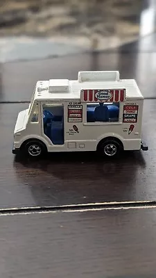 Vtg 1983 Hot Wheels Black Wall White Good Humor Truck In Great Condition • $25