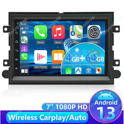 For Ford F150 2004-2008 7  Android 13.0 Carplay Car Stereo Radio Gps Nav Bt Wifi • $119.79