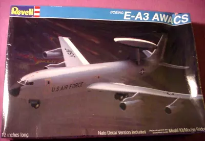 Sealed REVELL Boeing E-A3 AWACS 707 USAF NATO Vintage Model Airplane Kit # 4422 • $24.99