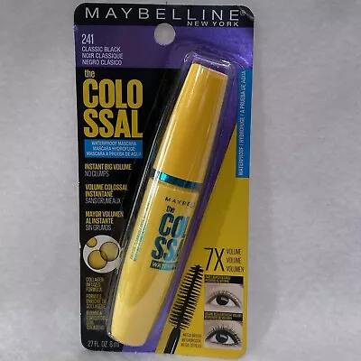 Maybelline The Colossal Waterproof Mascara - #241 Classic Black • $8.99