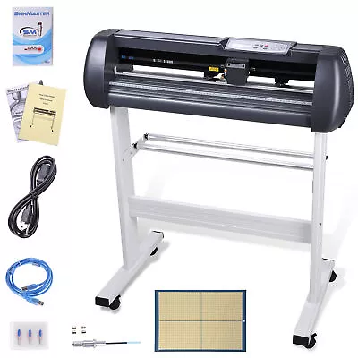 Yescom 28  Vinyl Cutter Sign Cutting Machine Plotter Signmaster Software • $212.31