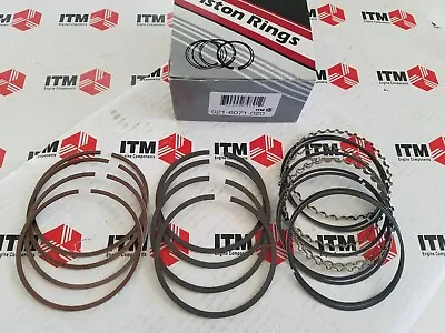 Piston Ring Set +.020 Oversize - Toyota Corolla 2TC & 3TC 77-82 • $62.76
