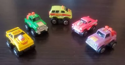 Vintage Road Champs 1987 Mini Monster Wheels Trucks Cars Lot Micro Machines • $12