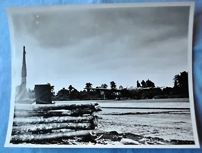 8x10 Photo - B-24 Liberator At Pacific Island Air Field In WWII • $9.99