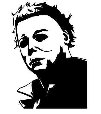 Michael Myers Vinyl Decal Sticker Halloween Carpenter Horror Monster Car Truck • $3.45