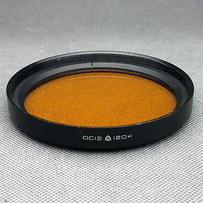 Ø120mm Size M120x1 Lens Filter OC12 Orange Filter For MTO 1000. • £35.99