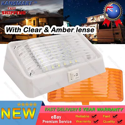 LED Awning Light With Switch For Caravan Annex Jayco Eagle Swan Camper BR • $24.90