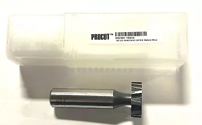 $16.50 • Buy ProCut 7/8  Woodruff Keyseat Cutter High Speed Steel Staggered Flute 