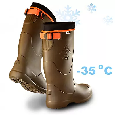 £36.95 • Buy Hunting Voyager Winter - Thermal LIGHTWEIGHT TRC Eva Wellingtons BOOTS -35C