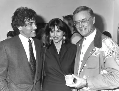 Victoria Principal Larry Hagman 7x9 Original Photo #U9119 • $6.29