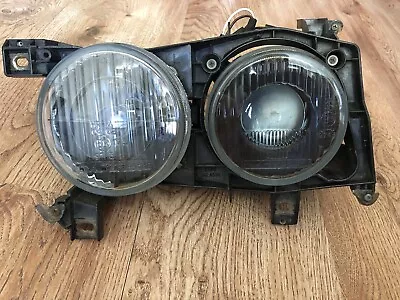 💙💛 Head Light VW Golf 3 Mk3 Dual Round Headlight Smoke Quad Twin Left TYC • $99