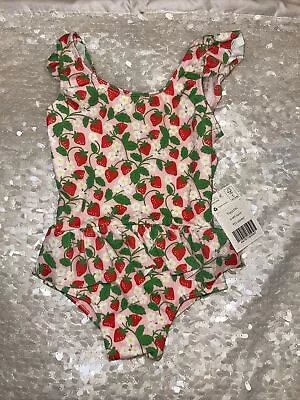 Baby Boden Girls Strawberry Swimsuit 6-9 Months BNWT • £10