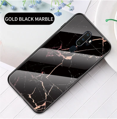$14.58 • Buy For OPPO A5 A9 AX5 A52 A91 RenoZ Shockproof Tempered Glass Hybrid TPU Case Cover