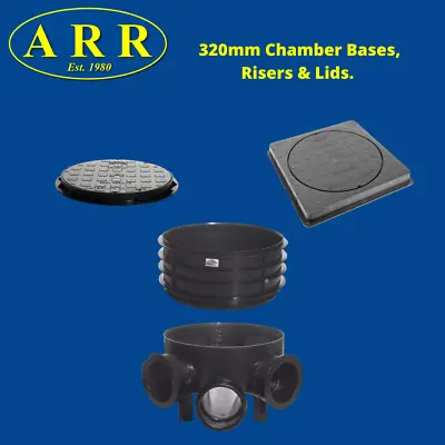 320mm Inspection Chambers Risers & Lids • £38