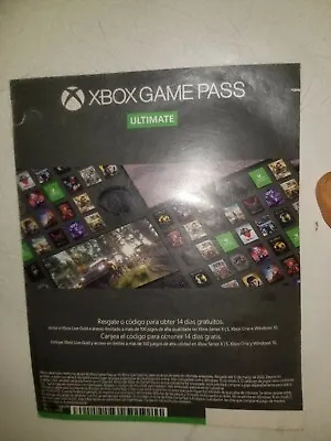 My Last CODE!! GOING OUT FAST!!!!!!!!!!!!! Xbox Game Pass Ultimate 14 Days • $12