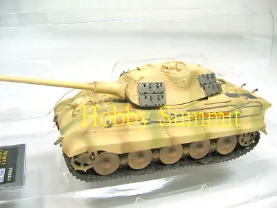 1/72 German WWII  KING TIGER (Porsche) Tank  1.s.Pz.KP   Built & Finished Model • $21.23