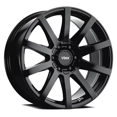 1 New 22x9 Voxx Vento Gloss Black 6x135/139.7 ET30 Wheel/rim • $266.89