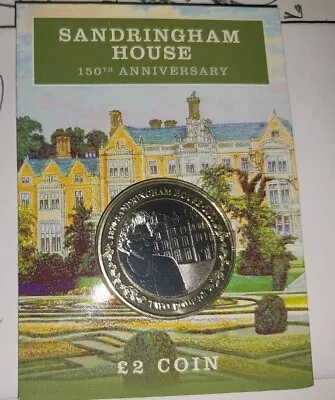 Jersey Sandringham House 150th Anniversary £2 Two Pound Coin BUNC - 2020 Jersey  • £12