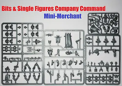 Warhammer 40k Space Marines Company Command Single Figures & Bits • $0.99