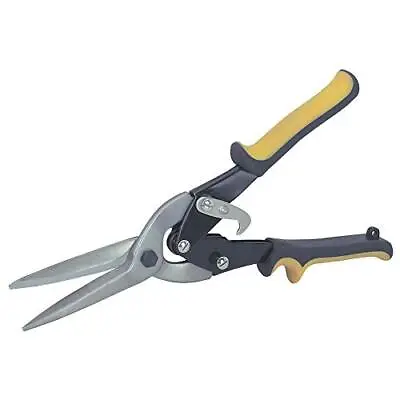 Aviation Tin Snips Sheet Metal Long Blade Straight Cut Heavy Duty Shear Scissors • $19.99