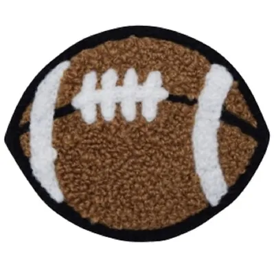 $3.89 • Buy Chenille Football Applique Patch - Letterman Jacket, Sports 2-3/8  (Iron On)