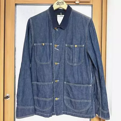 VISVIM Coverall Jacket Blue Size 2 Used From Japan • $245.84