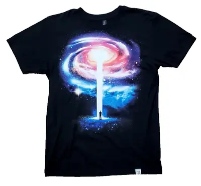 Imaginary Foundation Cosmic Intergalactic T-Shirt Med Black Hole Milky Way • $16.99