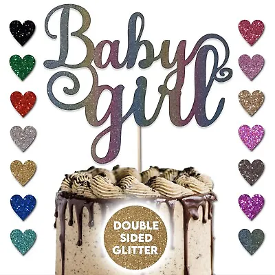 Baby Girl Cake Topper Baby Topper Baby Shower Cake Topper Cake Decoration • £1.94