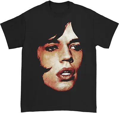 Rolling Stones Men's Mick Jagger T-shirt Black Fullsize • $13.10