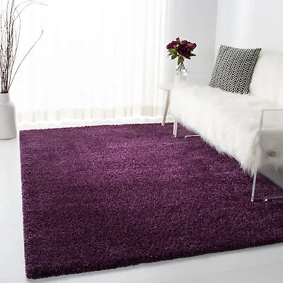 Safavieh Power Loomed August Shag Purple Area Rugs - AUG900W • $101