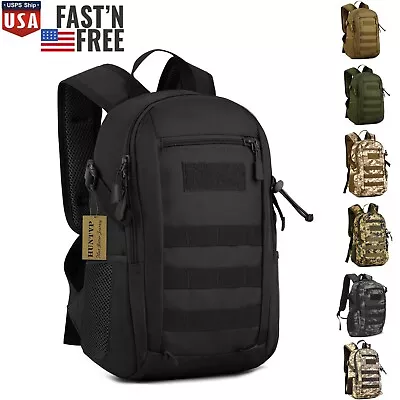 Military Tactical Backpack For Men Army Molle Bag Rucksack 3 Day Assault Pack • £16.79