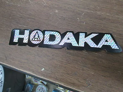 Vintage NOS Hodaka Motorcycle Motocross MX Prism Reflective 1.5x8.5  Sticker • $15.37