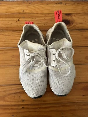 $20 • Buy Ladies Adidas NMD R1 Chalk White Linen Sneaker Size 9