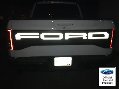 2020 Ford Raptor Svt F150 Reflective Tailgate Letters Vinyl Stickers Decal Rear • $69.99
