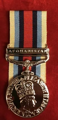 FULL SIZE OSM AFGHANISTAN With CLASP BRAND NEW - OP HERRICK-  WITH 10  OF RIBBON • £25