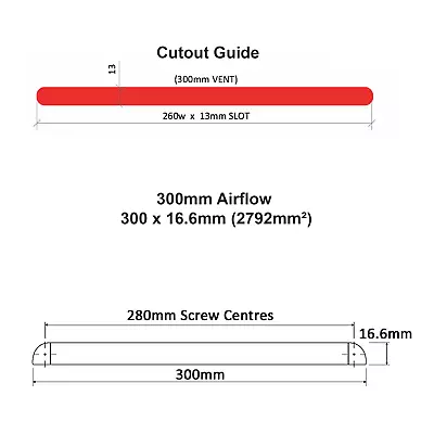 Premium Trickle Slot Vent For UPVC Double Glazing Window - Reduces Condensation • £8.79