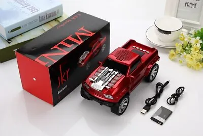 JKR Mini Car Bluetooth Car Speaker MODEL: DS-396BT  • $22.49