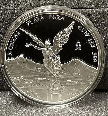 2017 5 Oz Silver Libertad PF (no Water Marks / Spots) • $177.50