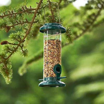 Bird Hanging Seed Feeder Peanut Feed Fat Ball Feeders Garden Birds Garden Lawn • £5.95