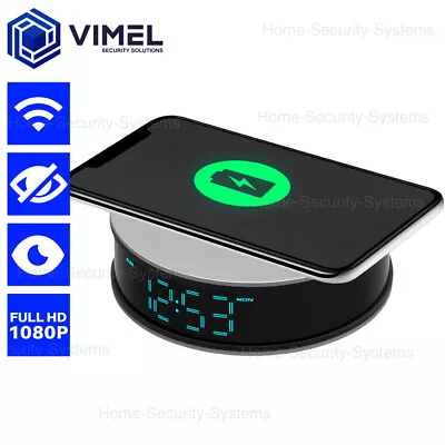 $225 • Buy Wireless WIFI Alarm Camera Security Mobile Phone Charger Home Spy Hidden