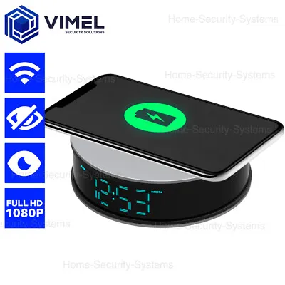 Wireless WIFI Alarm Camera Security Mobile Phone Charger Home Spy Hidden • $225