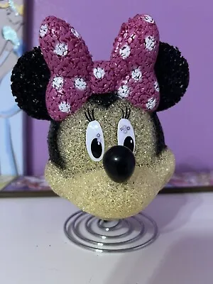 Disney Minnie Mouse Lamp Night Light Molded Plastic Beads Tested & Works • $10