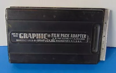 Graflex 2-1/4 X 3-1/4 Film Pack Adapter 1232 • $4.95