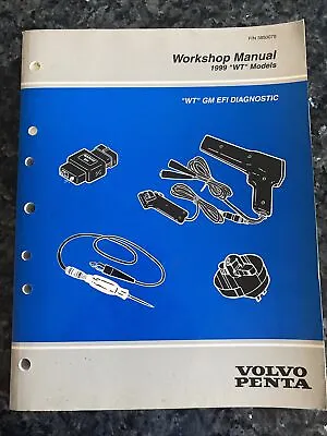 1999 Volvo Penta Workshop Service Manual  WT  GM EFI Diagnostic #3850078 • $19.50