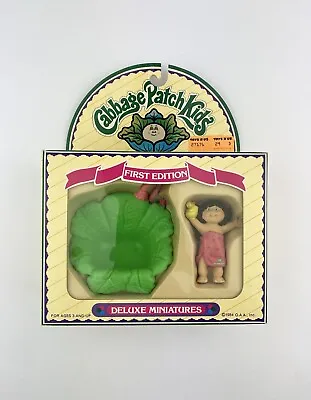 NEW 1984 Cabbage Patch Deluxe Miniatures First Edition By Panosh Place NIB • $30.33