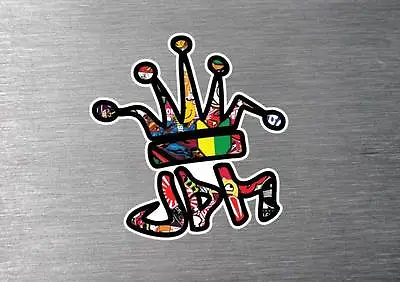 JDM Sticker Bomb King 7 Year Vinyl  Car Jdm Funny Rude Drift Shift • $6.99